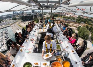 Enjoy Dinner in the Sky in This Most Spectacular Restaurant Ever