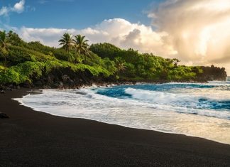 12 Top Exotic Black Sand Beaches On Earth