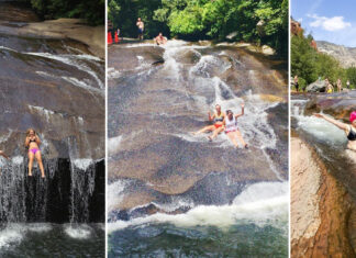 12 Really Cool Natural Water Slides Across The USA